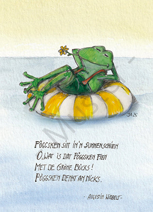 Postkarte "Dat Pöggsken"