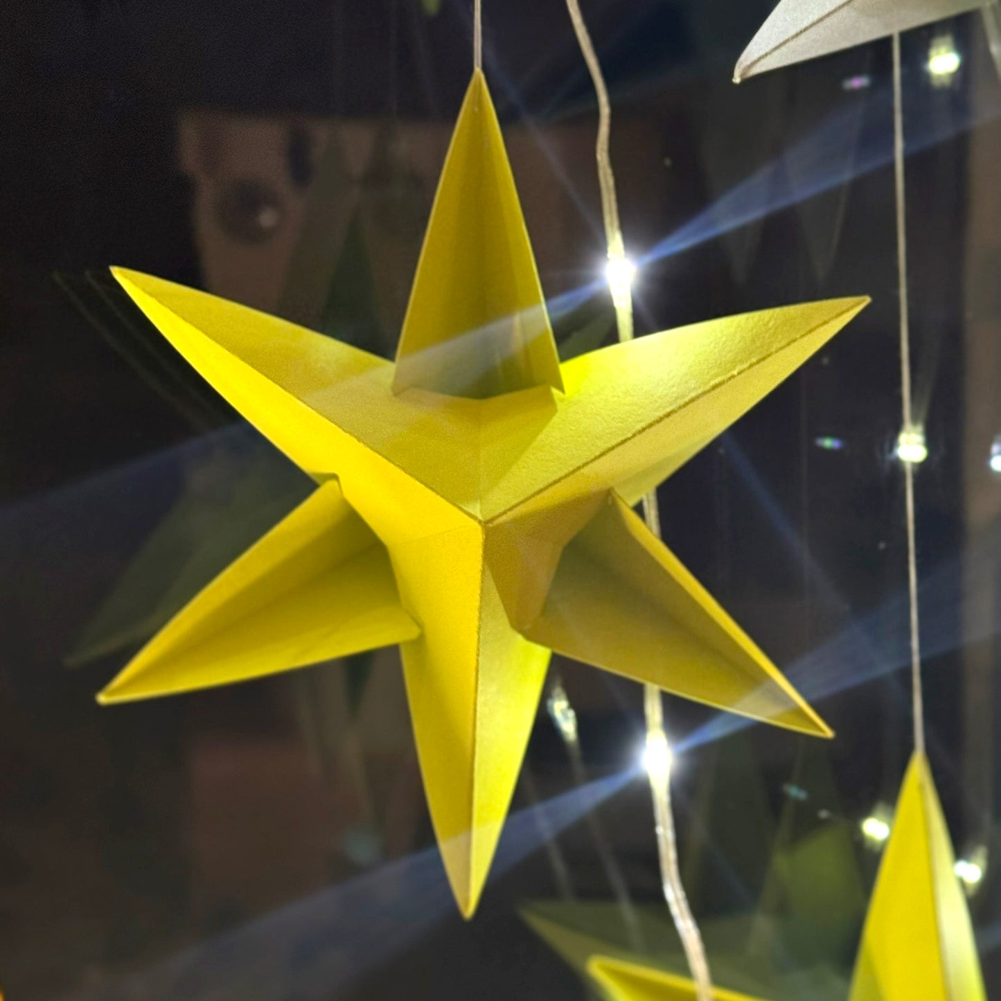 Faltstern aus 2 Elementen